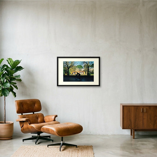 EYES C U — 60×40cm, 24×16" Black Frame