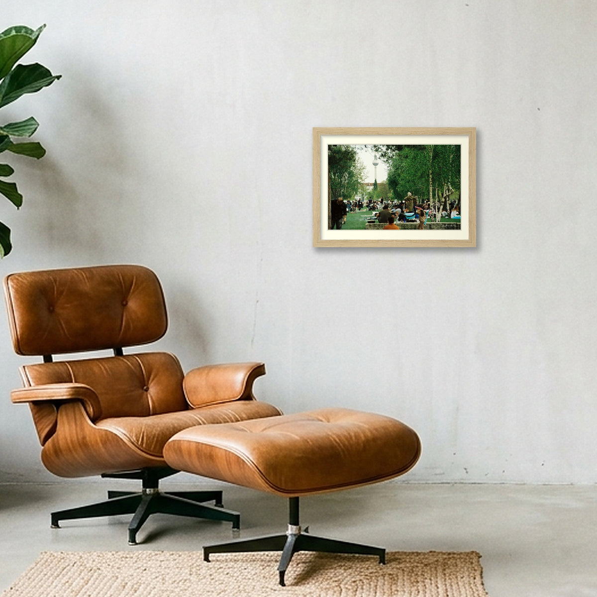 MAUER POWER — A4 (30×21cm, 12×8") Oak Frame