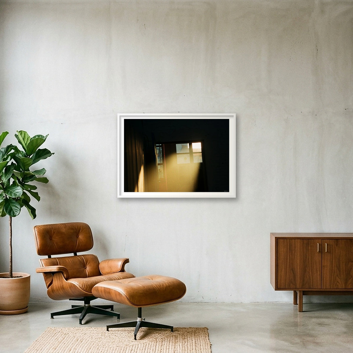 AGELESS LOVE — 100×70cm, 39×28" White Frame