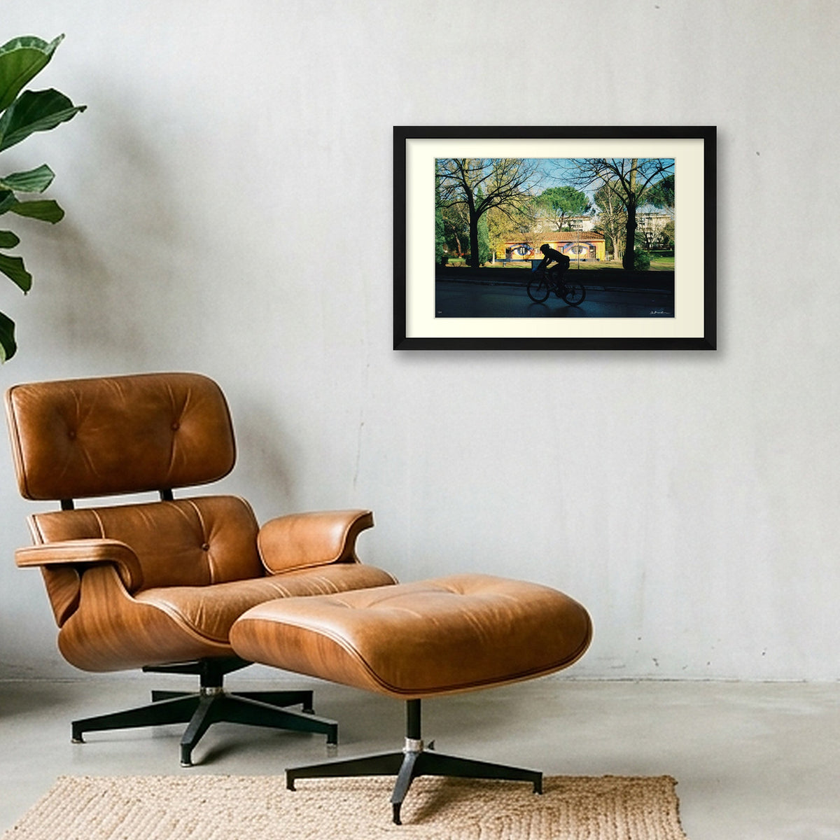 EYES C U — 45×30cm, 18×12" Black Frame