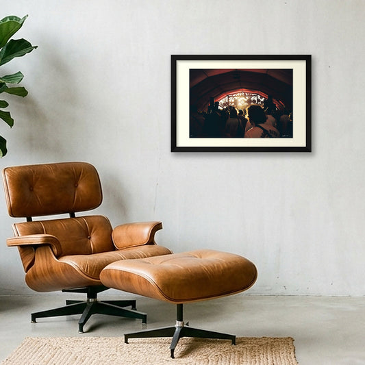 IN THE MOMENT — 45×30cm, 18×12" Black Frame