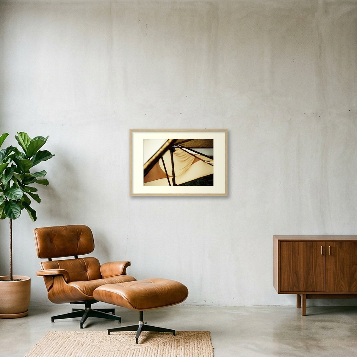 WOODREAM II — 60×40cm, 24×16" Oak Frame