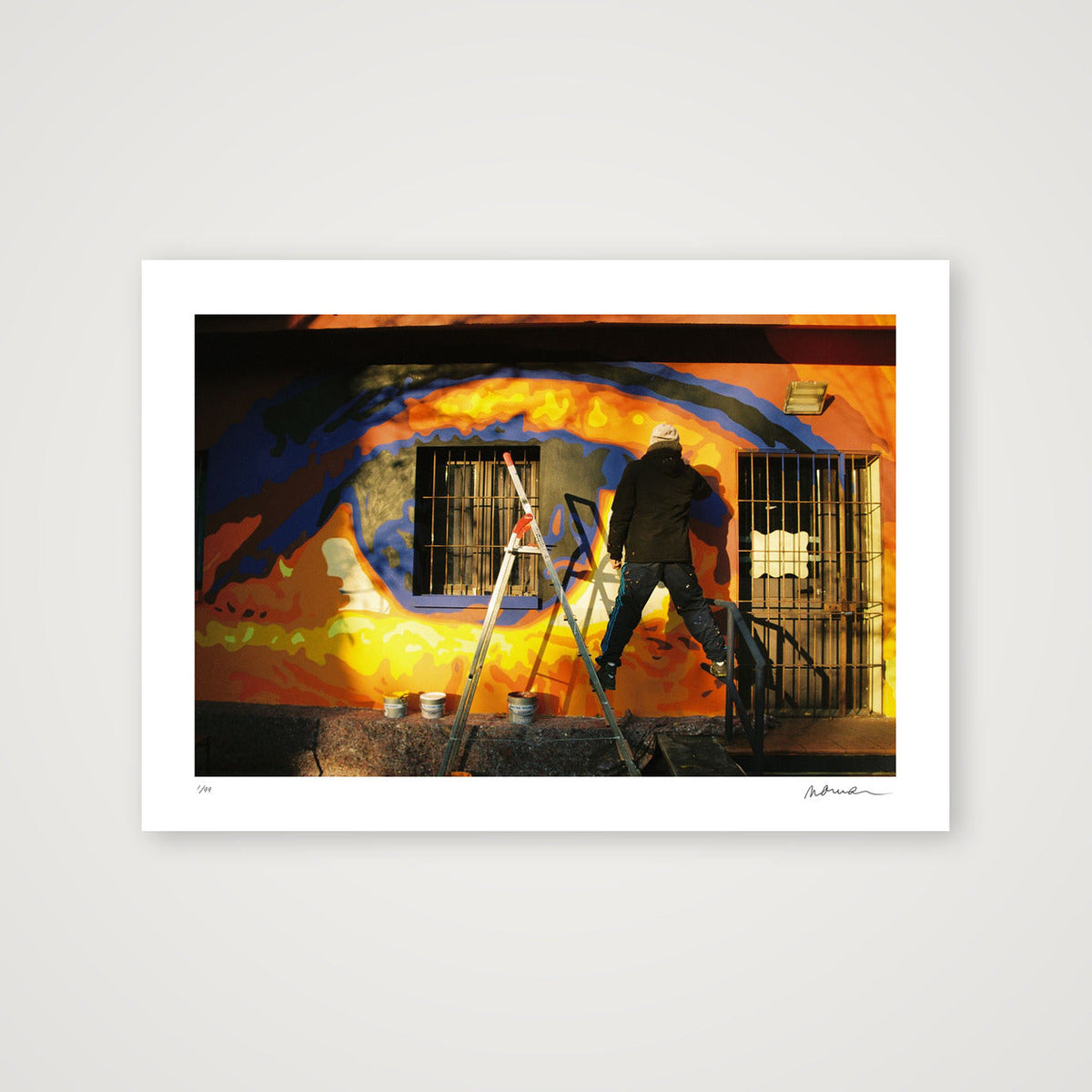 BALANCING ACT — A4 (30×21cm, 12×8") Print only