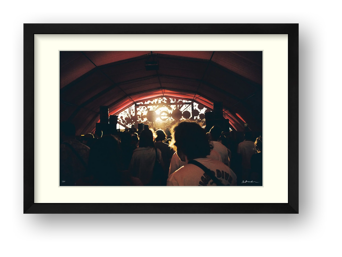 IN THE MOMENT — framed