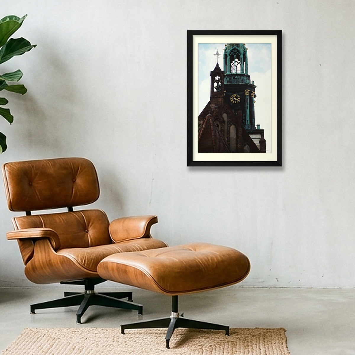 UNIVERSAL TIMING — 30×45cm, 12×18" Black Frame
