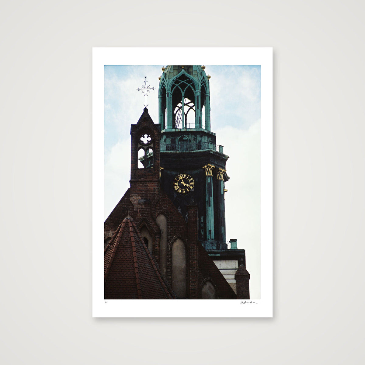 UNIVERSAL TIMING — 30×45cm, 12×18" Print only