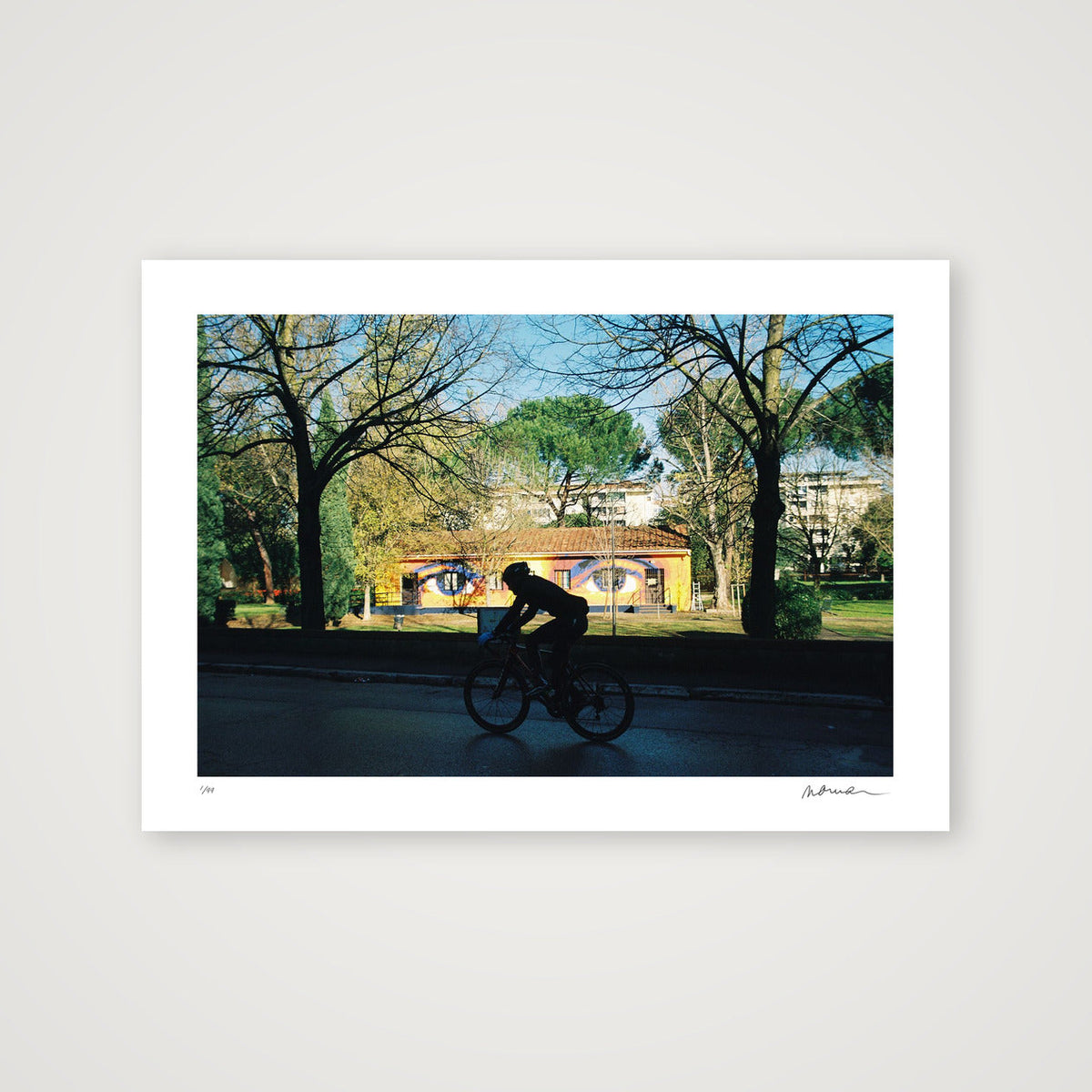 EYES C U — A4 (30×21cm, 12×8") Print only