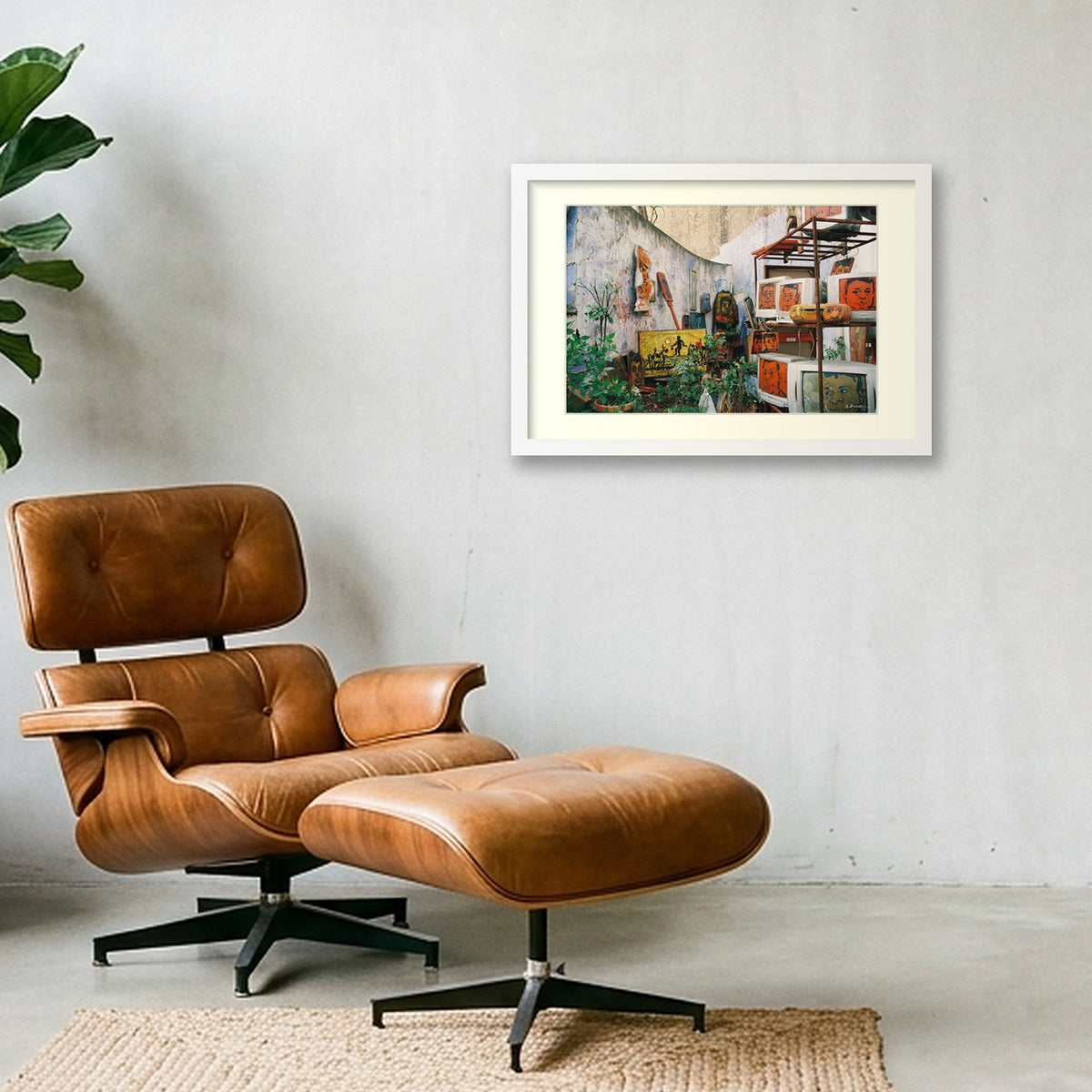 QUEERINDIGO — 45×30cm, 18×12" White Frame