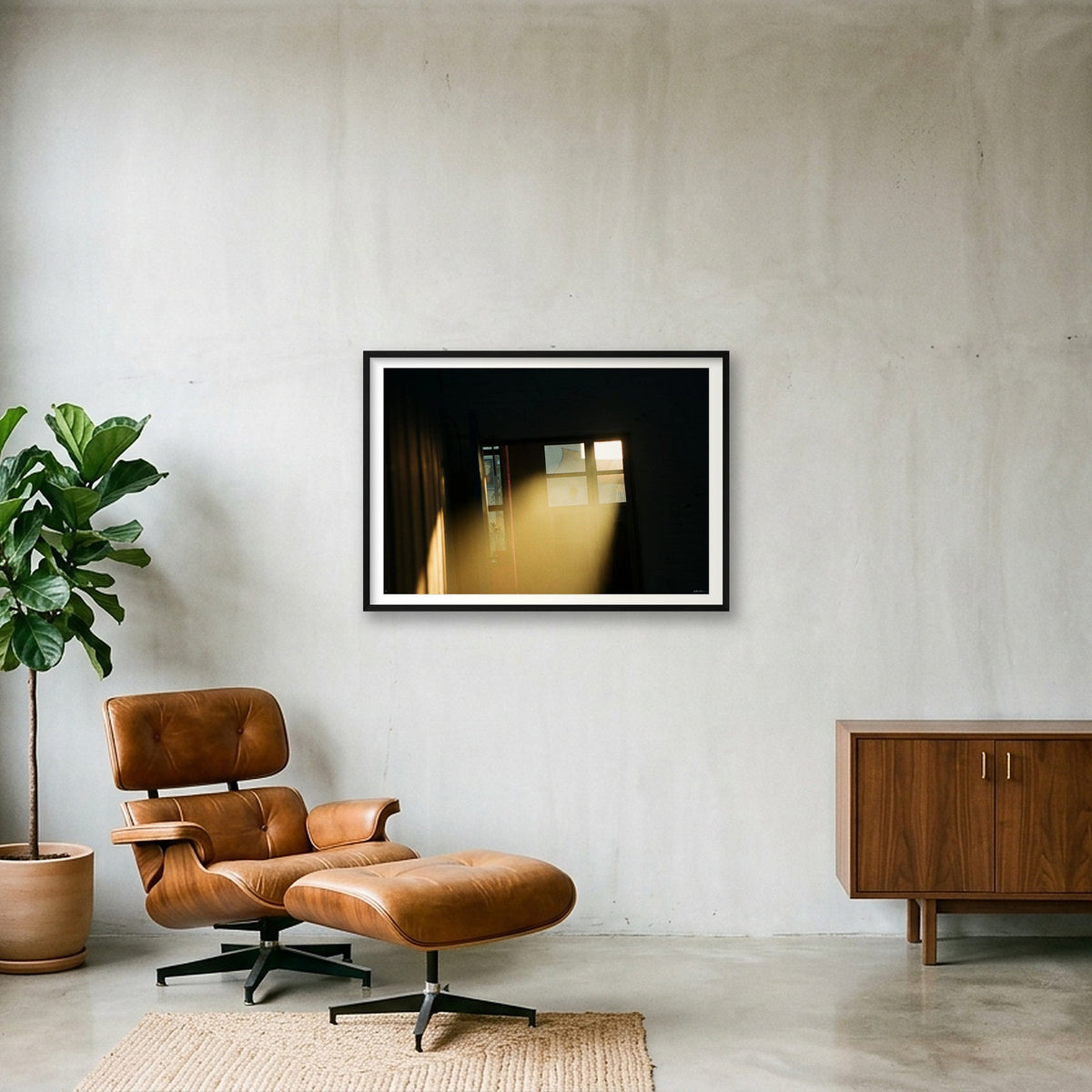 AGELESS LOVE — 100×70cm, 39×28" Black Frame