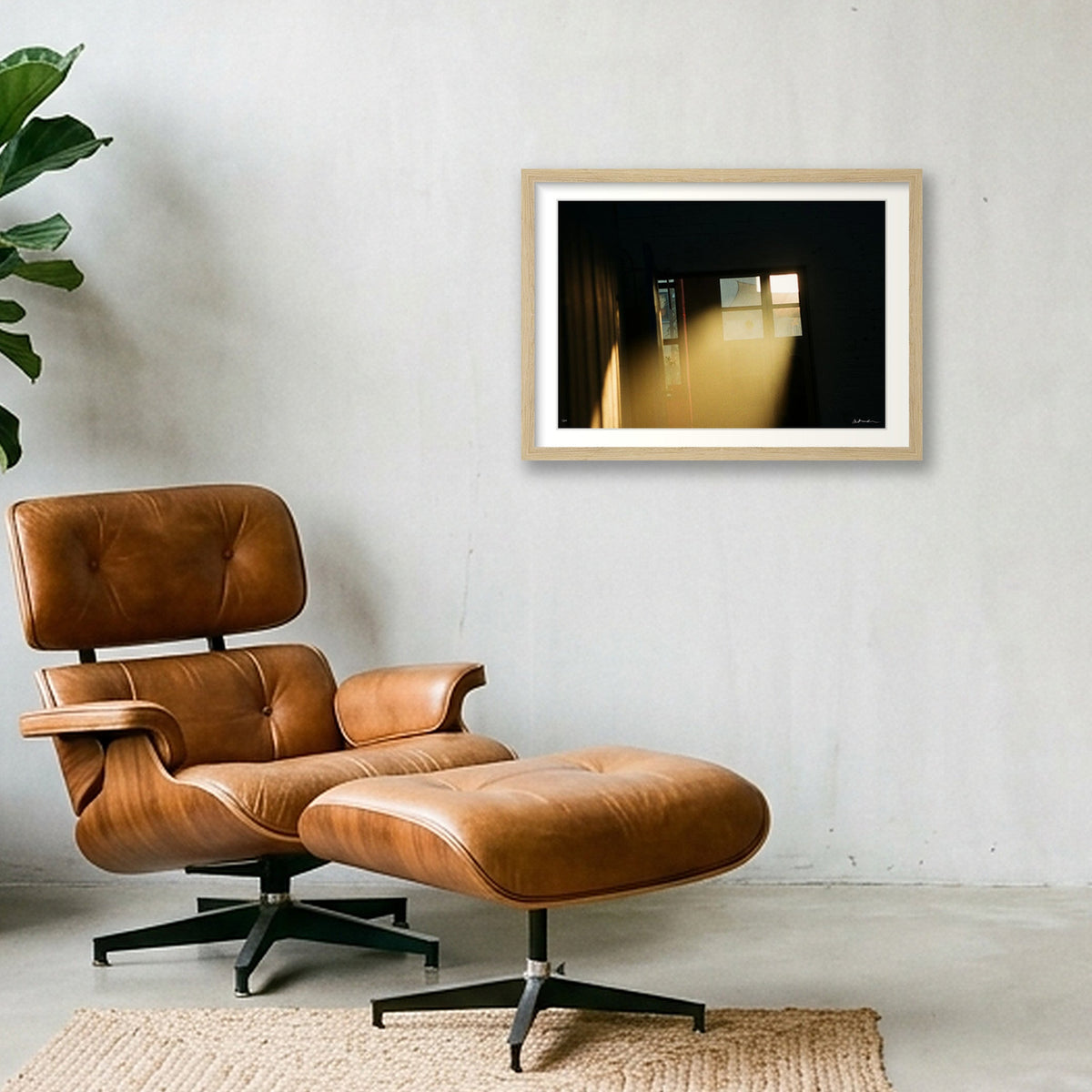 AGELESS LOVE — A3 (42×30cm, 17×12") Oak Frame