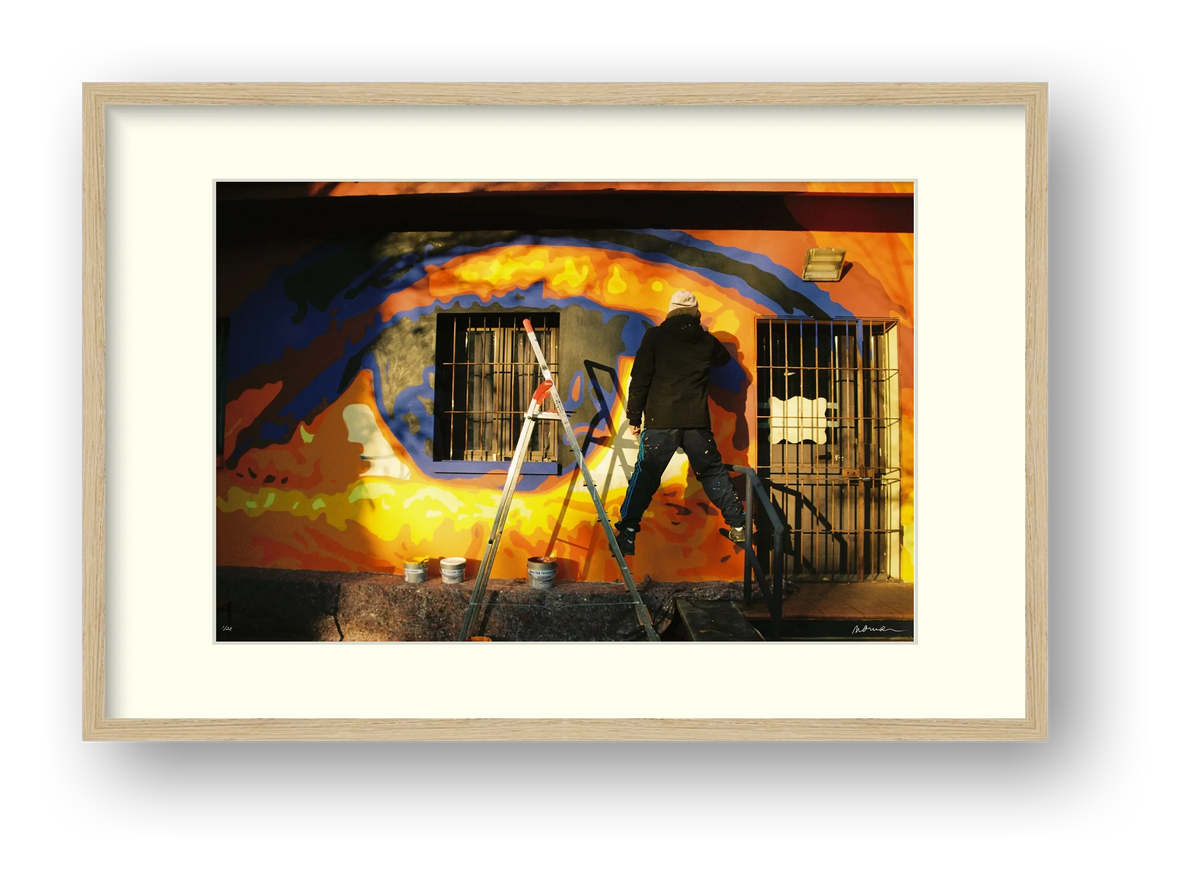 BALANCING ACT — framed