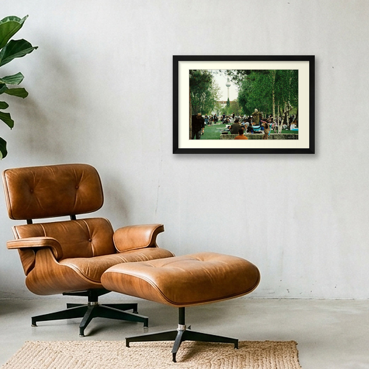 MAUER POWER — 45×30cm, 18×12" Black Frame