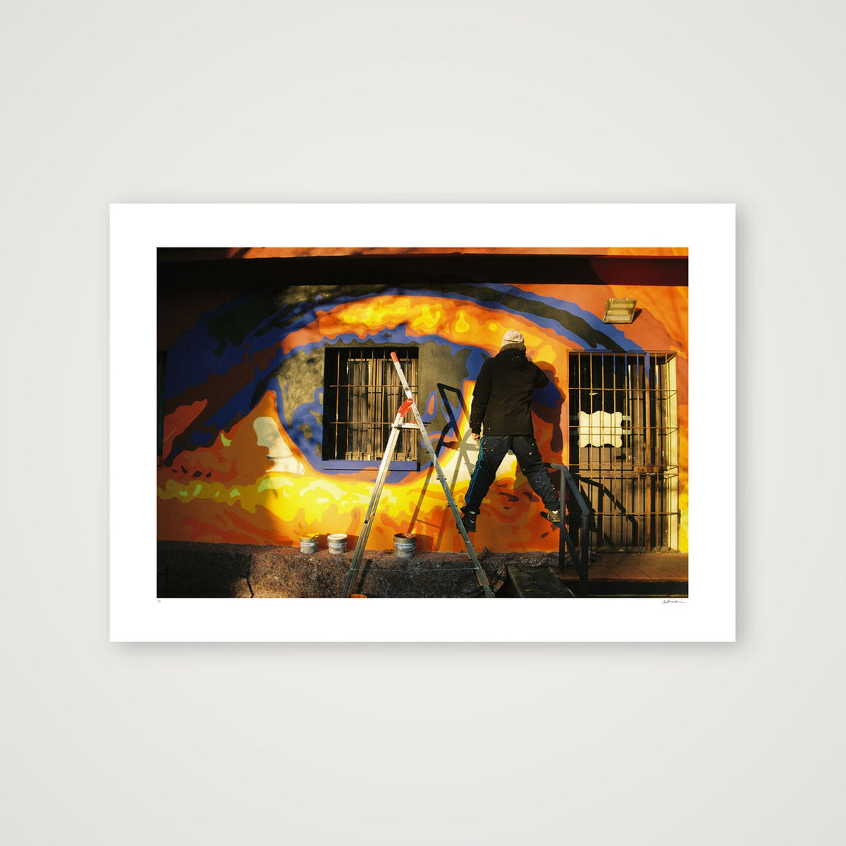 BALANCING ACT — 100×70cm, 39×28" Print only