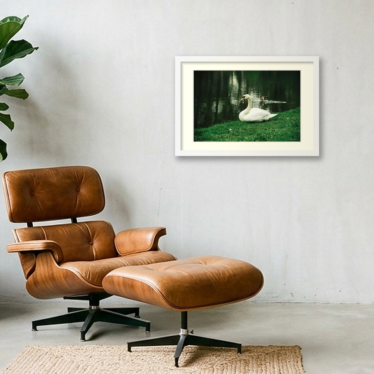 NATURE SPEAKS — 45×30cm, 18×12" White Frame