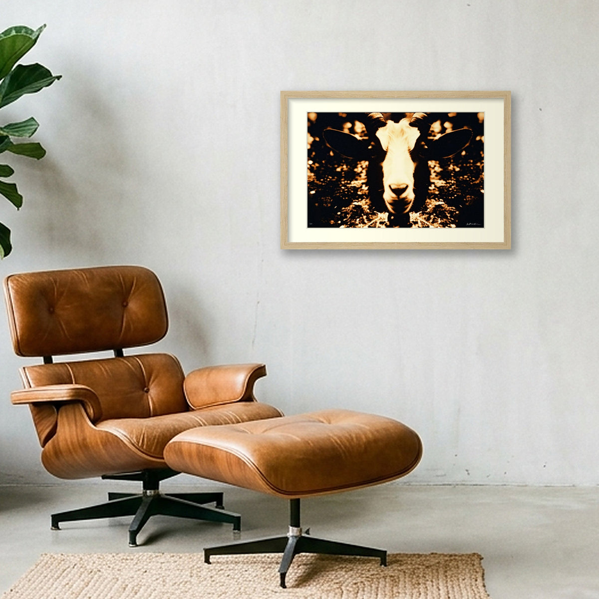 REALMS OF PRICUS — 45×30cm, 18×12" Oak Frame