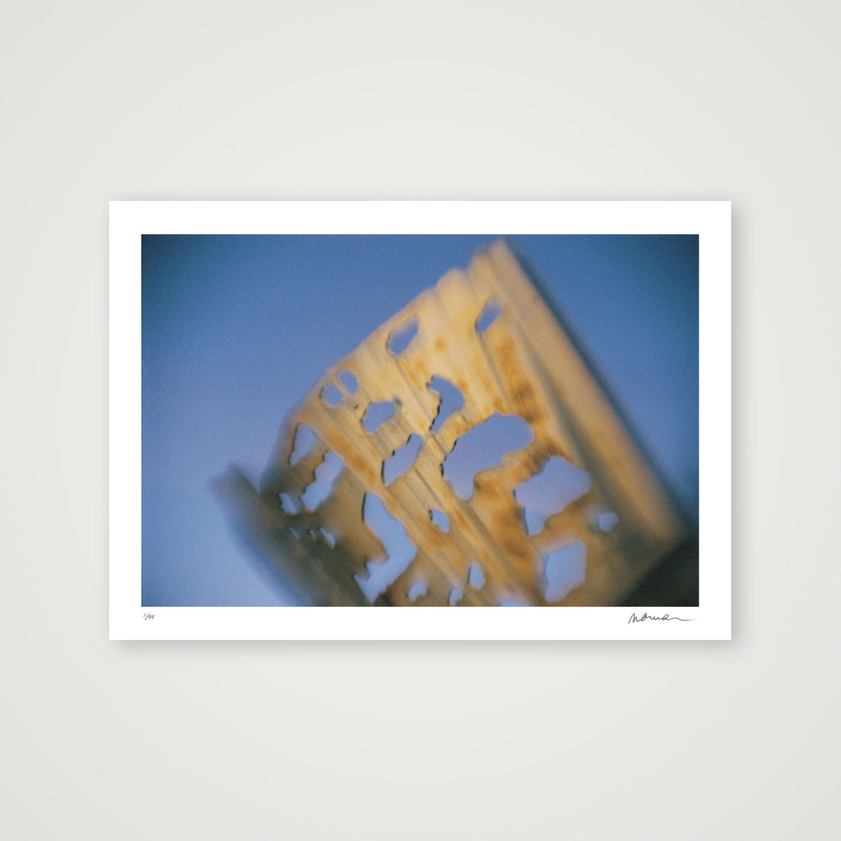 MOTION STATIC — A4 (30×21cm, 12×8") Print only