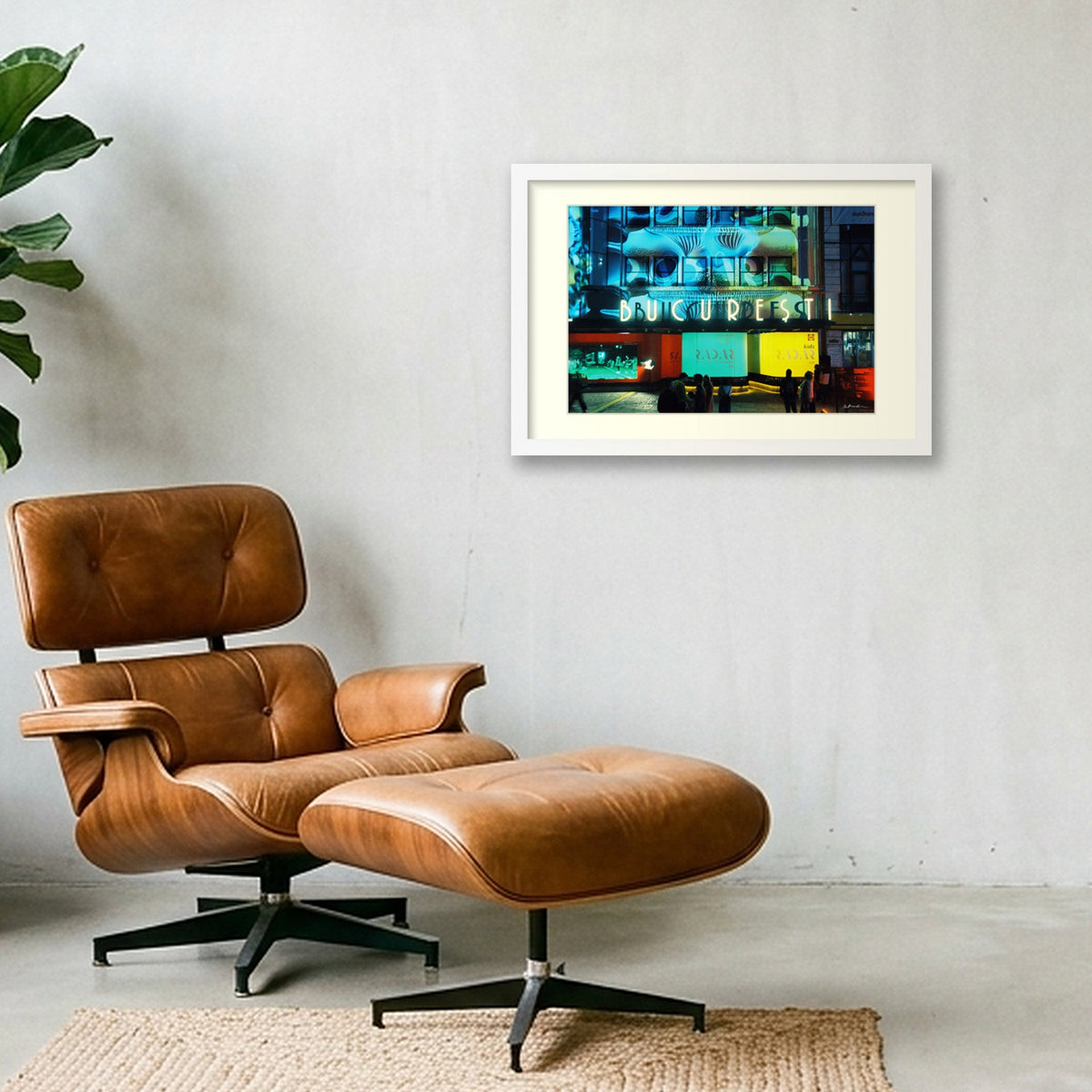 META — 45×30cm, 18×12" White Frame