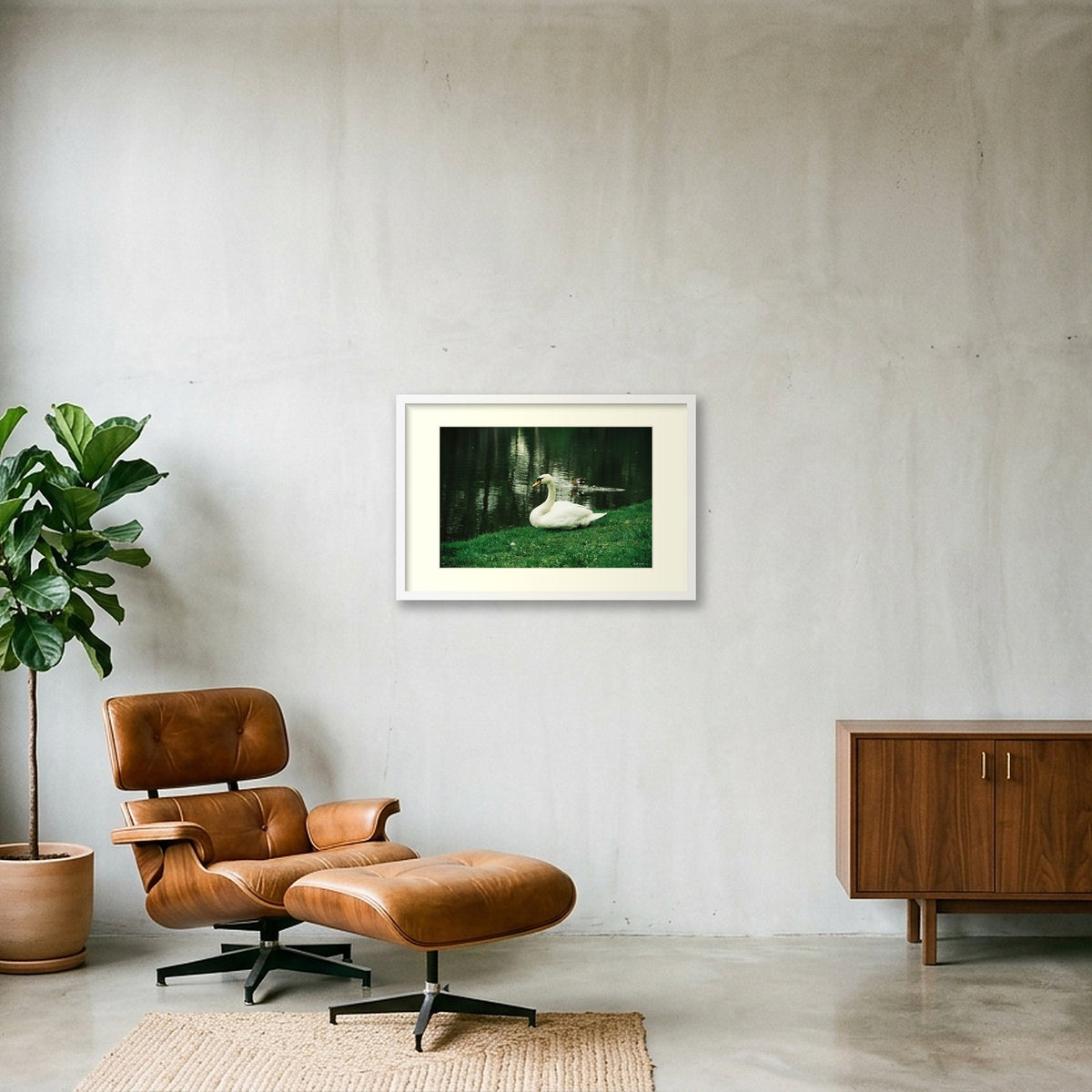 NATURE SPEAKS — 60×40cm, 24×16" White Frame