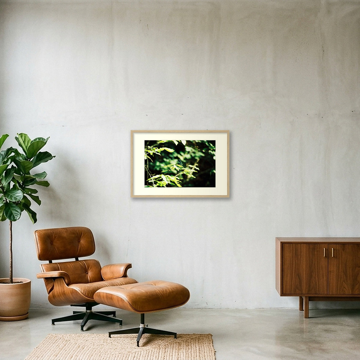 ODONATA — 60×40cm, 24×16" Oak Frame