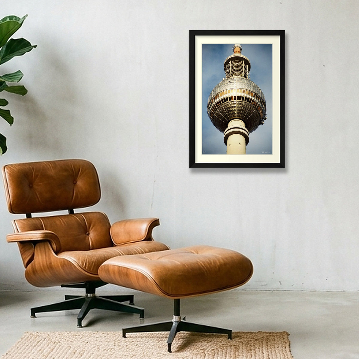 OKTOBERLIN — 30×45cm, 12×18" Black Frame
