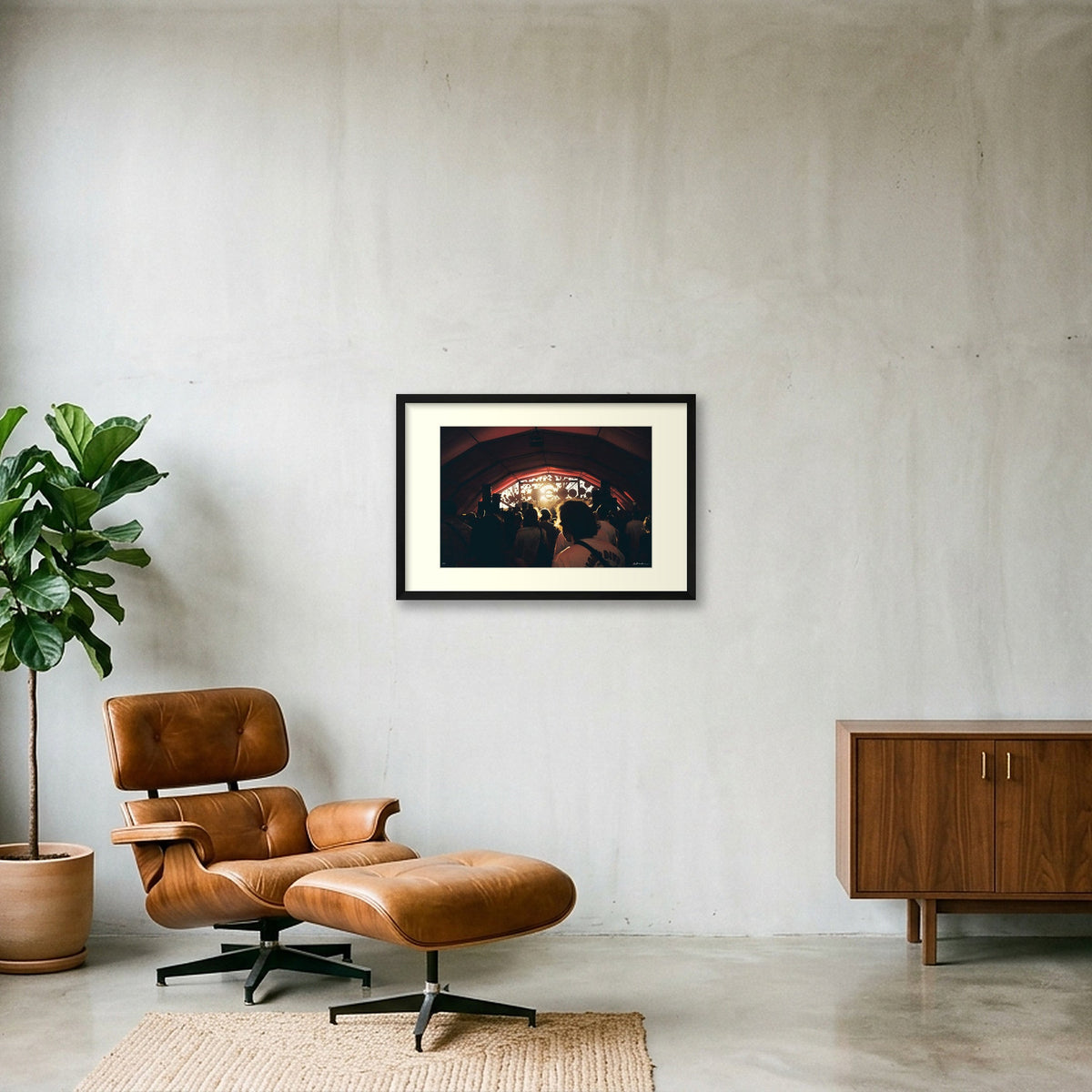 IN THE MOMENT — 60×40cm, 24×16" Black Frame