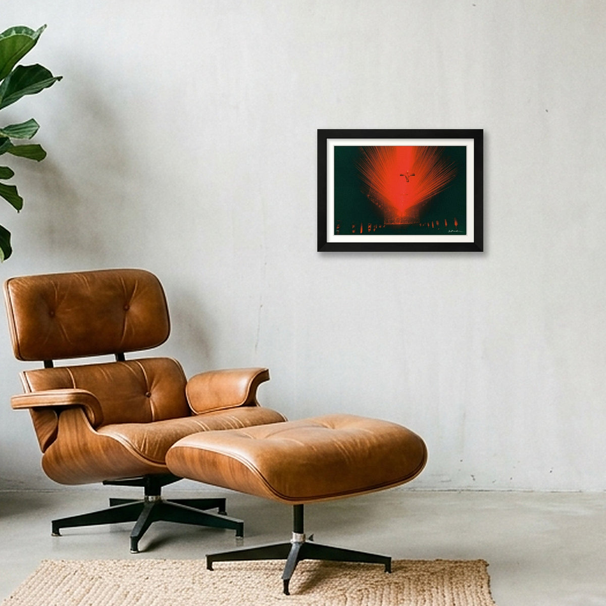 CROSS ANGEL — A4 (30×21cm, 12×8") Black Frame